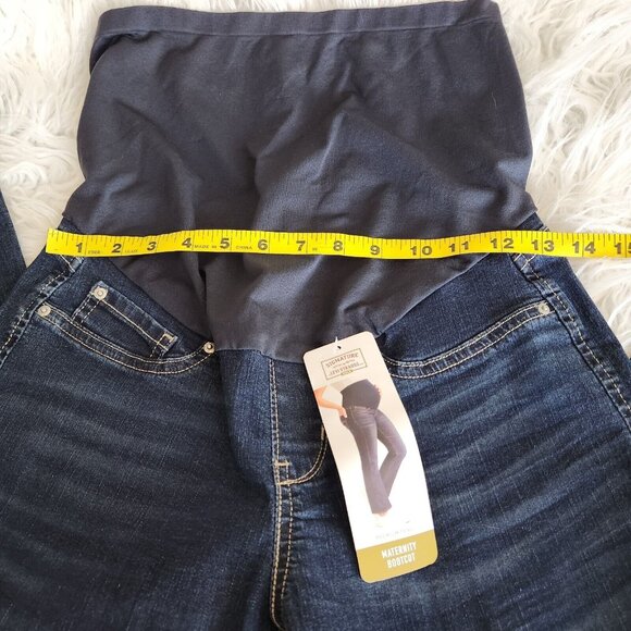 Signature Levi Strauss Gold‎ Label Maternity Bootcut Jeans Medium 31" Inseam NWT - Picture 5 of 14